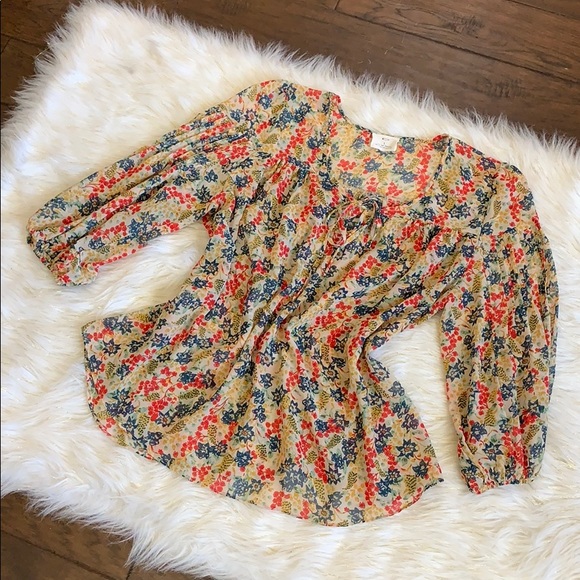 Pins & Needles by Urban Outfitters Chiffon blouse - Picture 7 of 8